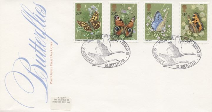 Butterflies, Special Handstamps