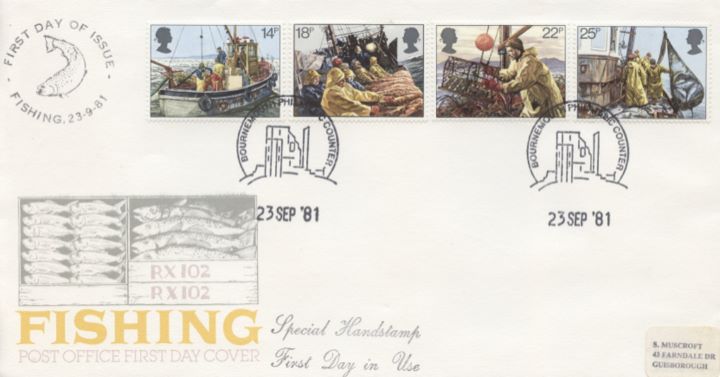 Fishing, Philatelic Counter Postmarks