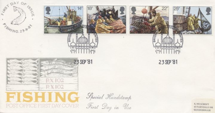 Fishing, Philatelic Counter Postmarks