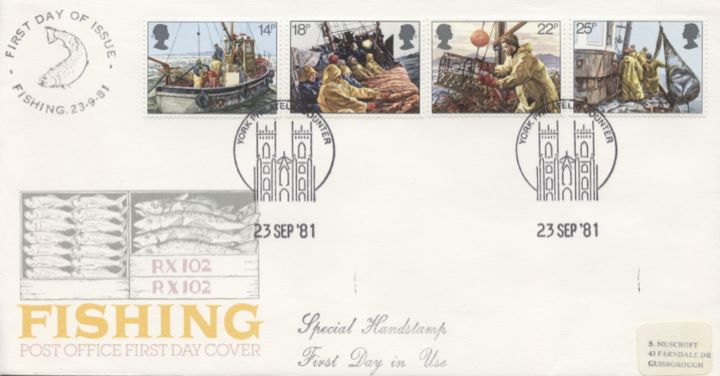 Fishing, Philatelic Counter Postmarks