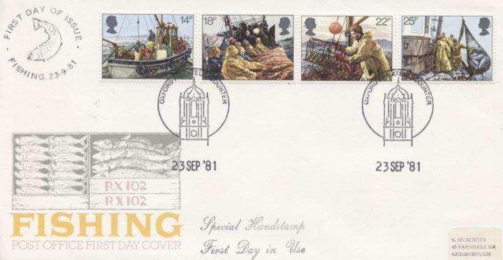 Fishing, Philatelic Counter Postmarks