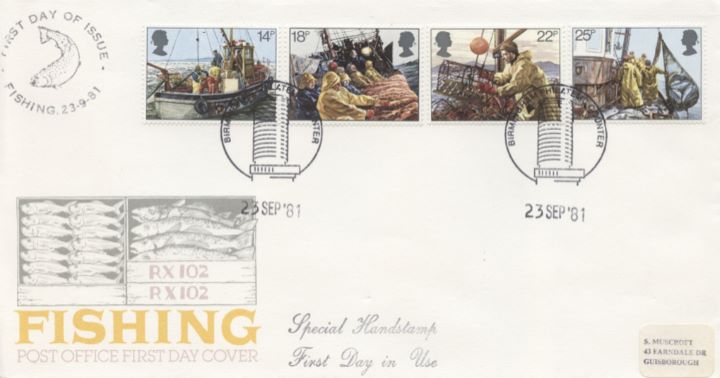 Fishing, Philatelic Counter Postmarks