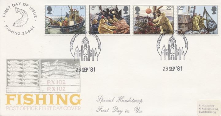 Fishing, Philatelic Counter Postmarks