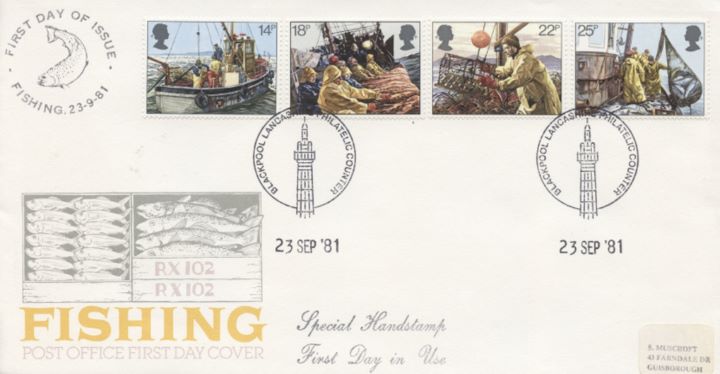 Fishing, Philatelic Counter Postmarks