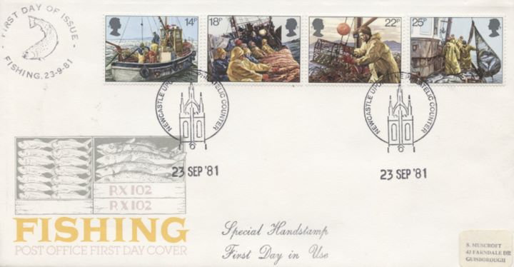 Fishing, Philatelic Counter Postmarks