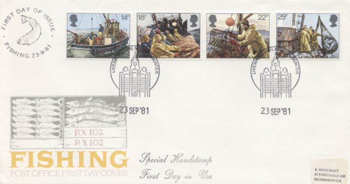 Fishing, Philatelic Counter Postmarks