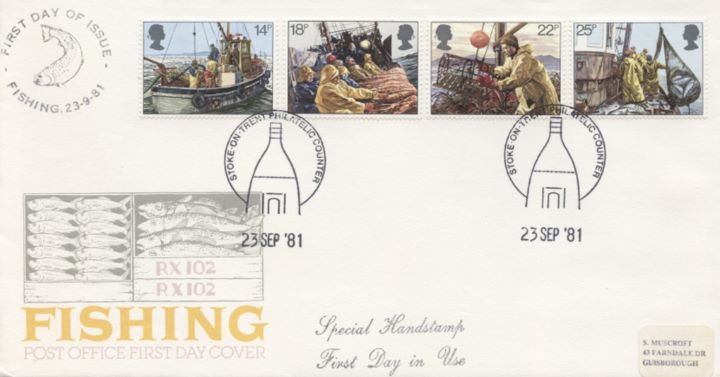 Fishing, Philatelic Counter Postmarks