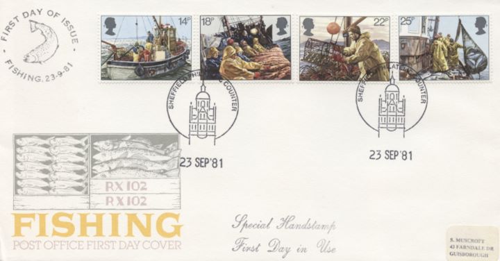 Fishing, Philatelic Counter Postmarks