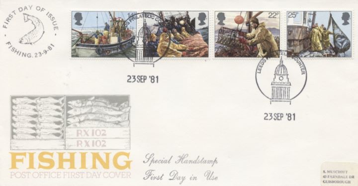 Fishing, Philatelic Counter Postmarks