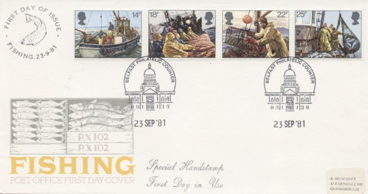 Fishing, Philatelic Counter Postmarks