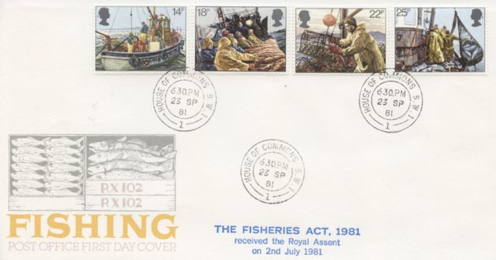 Fishing, CDS postmarks