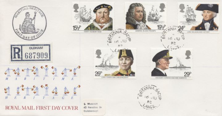 Maritime Heritage, CDS postmarks