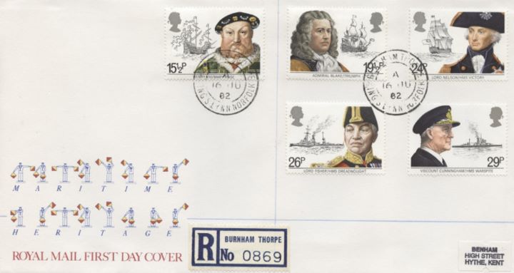 Maritime Heritage, CDS postmarks