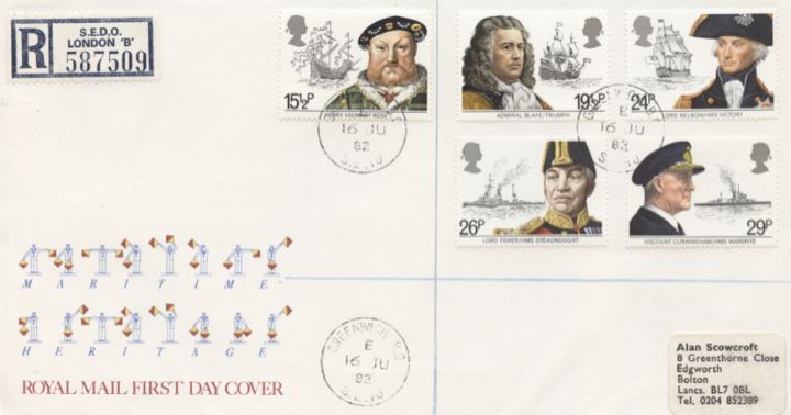 Maritime Heritage, CDS postmarks