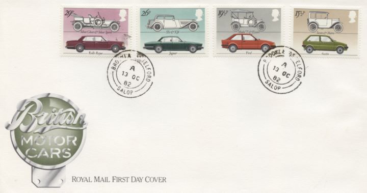 British Motor Cars, CDS postmarks