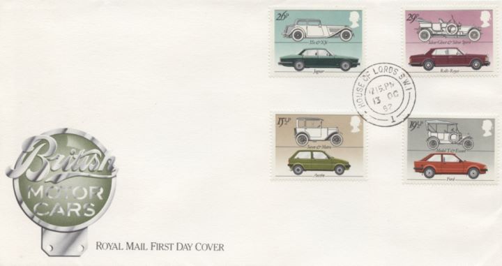 British Motor Cars, CDS postmarks