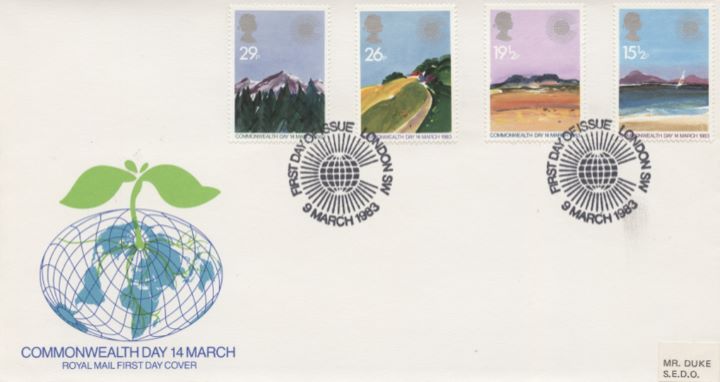 Commonwealth Day, Special Handstamps