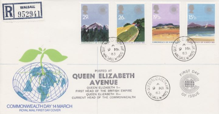 Commonwealth Day, CDS Postmarks