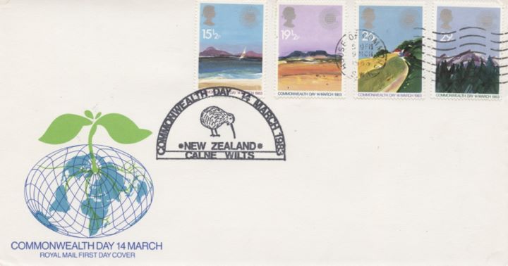 Commonwealth Day, Special Handstamps