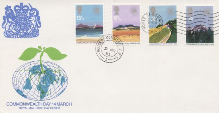 Commonwealth Day, CDS Postmarks