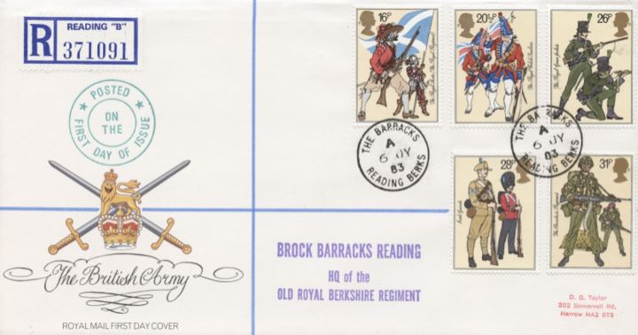 British Army, CDS postmarks