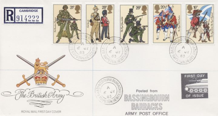 British Army, CDS postmarks