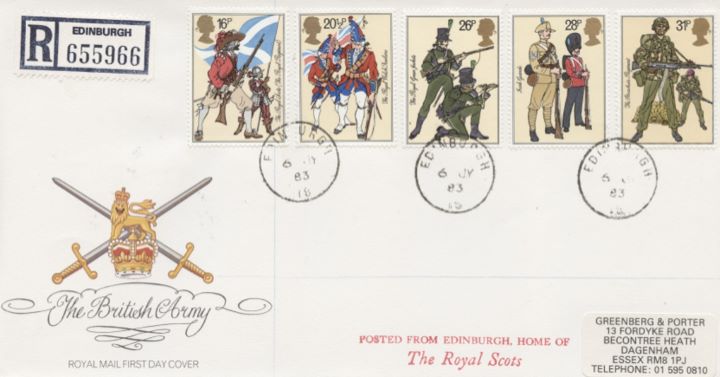 British Army, CDS postmarks