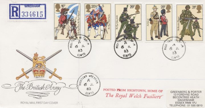 British Army, CDS postmarks