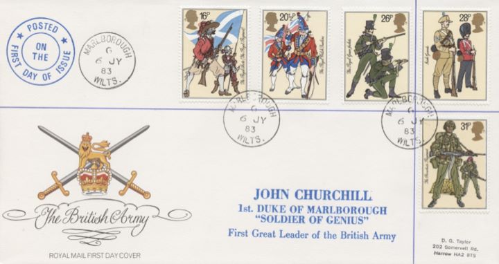 British Army, CDS postmarks