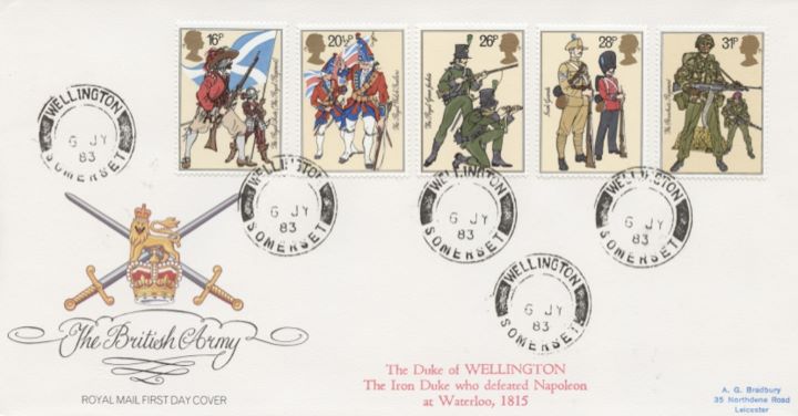 British Army, CDS postmarks