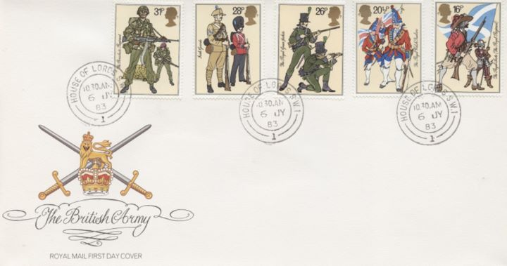 British Army, CDS postmarks