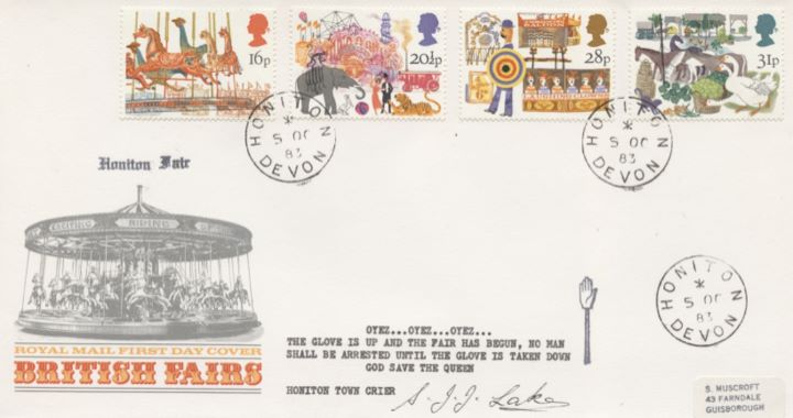 British Fairs, Misc cds postmarks