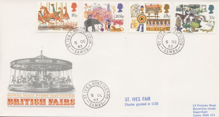 British Fairs, Misc cds postmarks