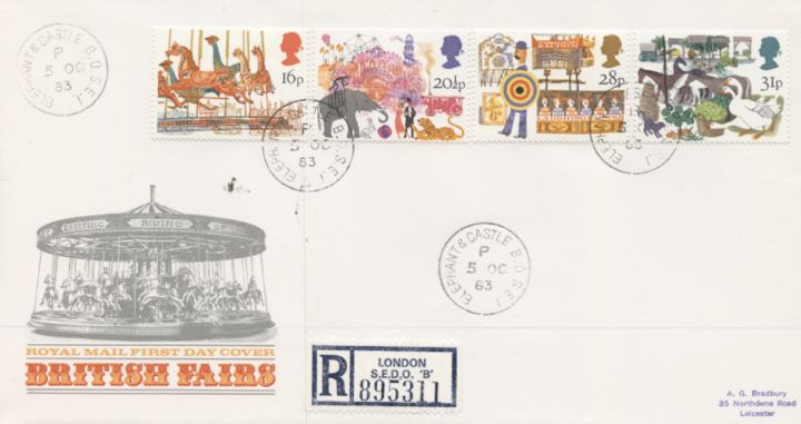 British Fairs, Misc cds postmarks