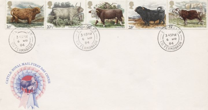 British Cattle, CDS Postmarks