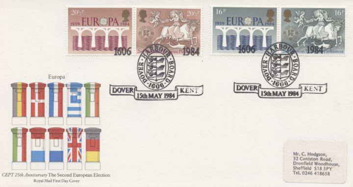 Europa 1984, Post Boxes