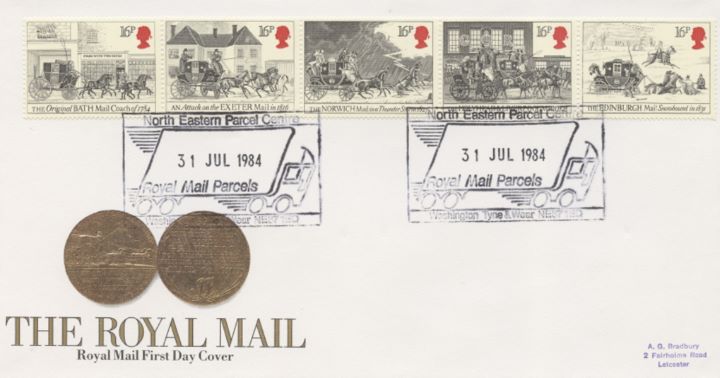 The Royal Mail, Various postmarks