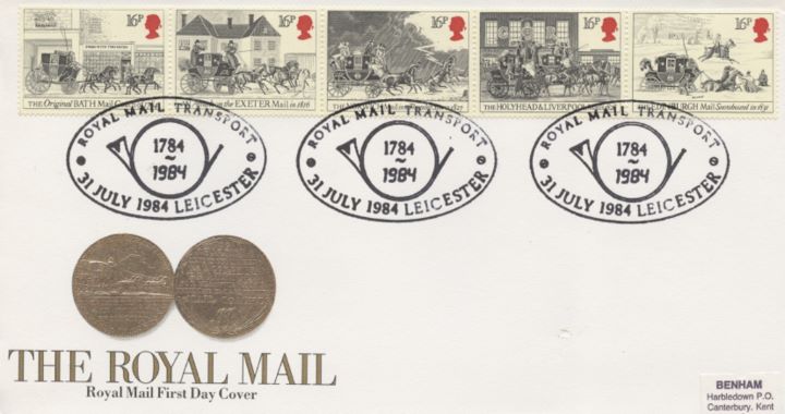 The Royal Mail, Various postmarks