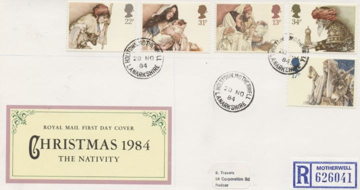 Christmas 1984, CDS & Special Handstamps