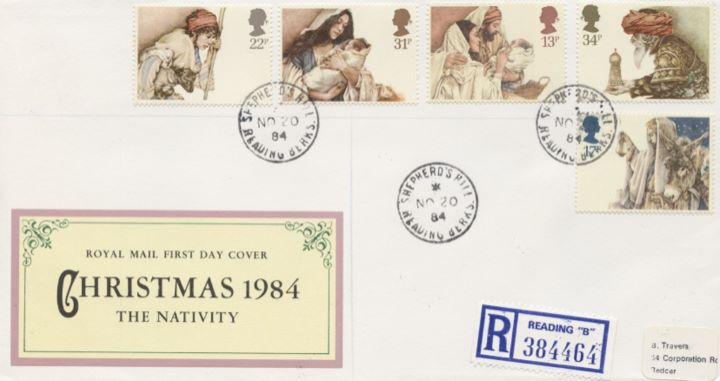 Christmas 1984, CDS & Special Handstamps