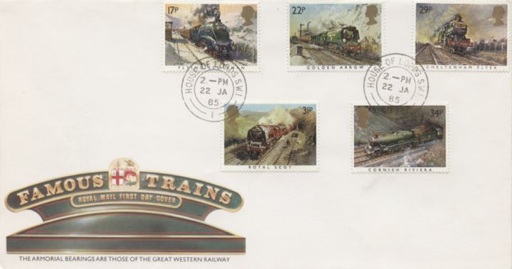 Famous Trains, Armorial Bearings of GWR