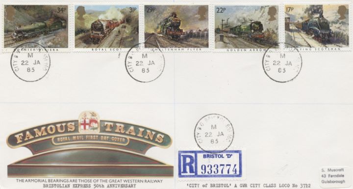 Famous Trains, Armorial Bearings of GWR