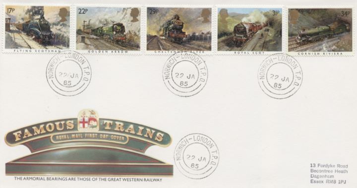 Famous Trains, Armorial Bearings of GWR