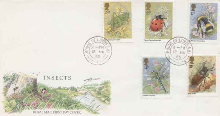 British Insects, Countryside scene