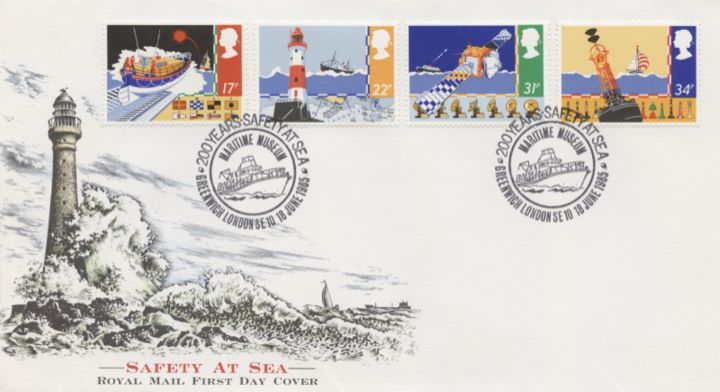 Safety at Sea, Special Handstamps