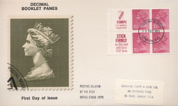 Stitched: Decimal Values: 25p Transport 1 (Omnibus), HM The Queen