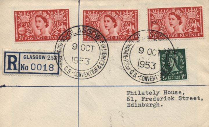 Candian PS of GB Convention, Plain Cover