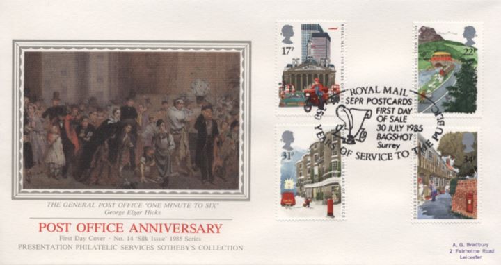 The Royal Mail, The GPO - 'One Minute to Six'