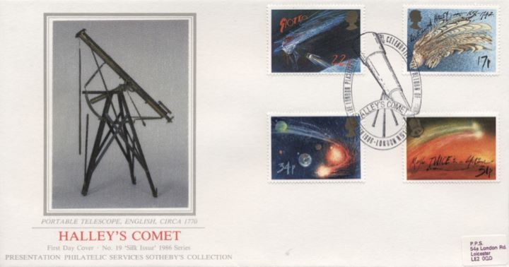 Halley's Comet, Portable Telescope