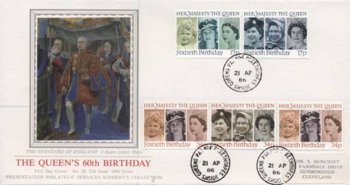 Queen's 60th Birthday, The Standard of England